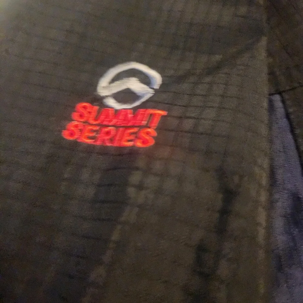 The North Face Summit Series Gore-Tex XCR Jacket Mens XXL Navy Black Parka Hood